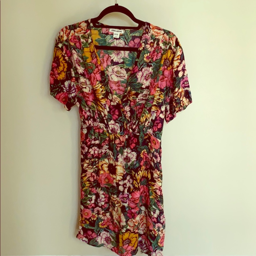 Floral Billabong Skater Dress